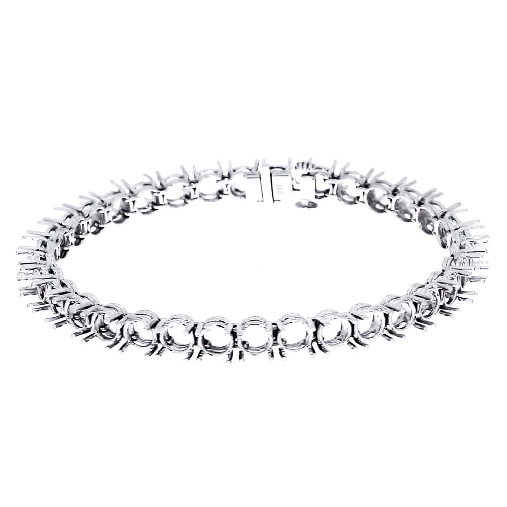 View FOUR PRONG DOUBLE WIRE BRACELET