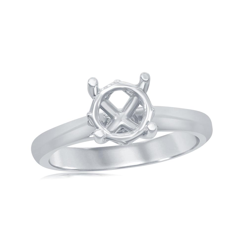 View ROUND FOUR PRONG SOLITAIRE