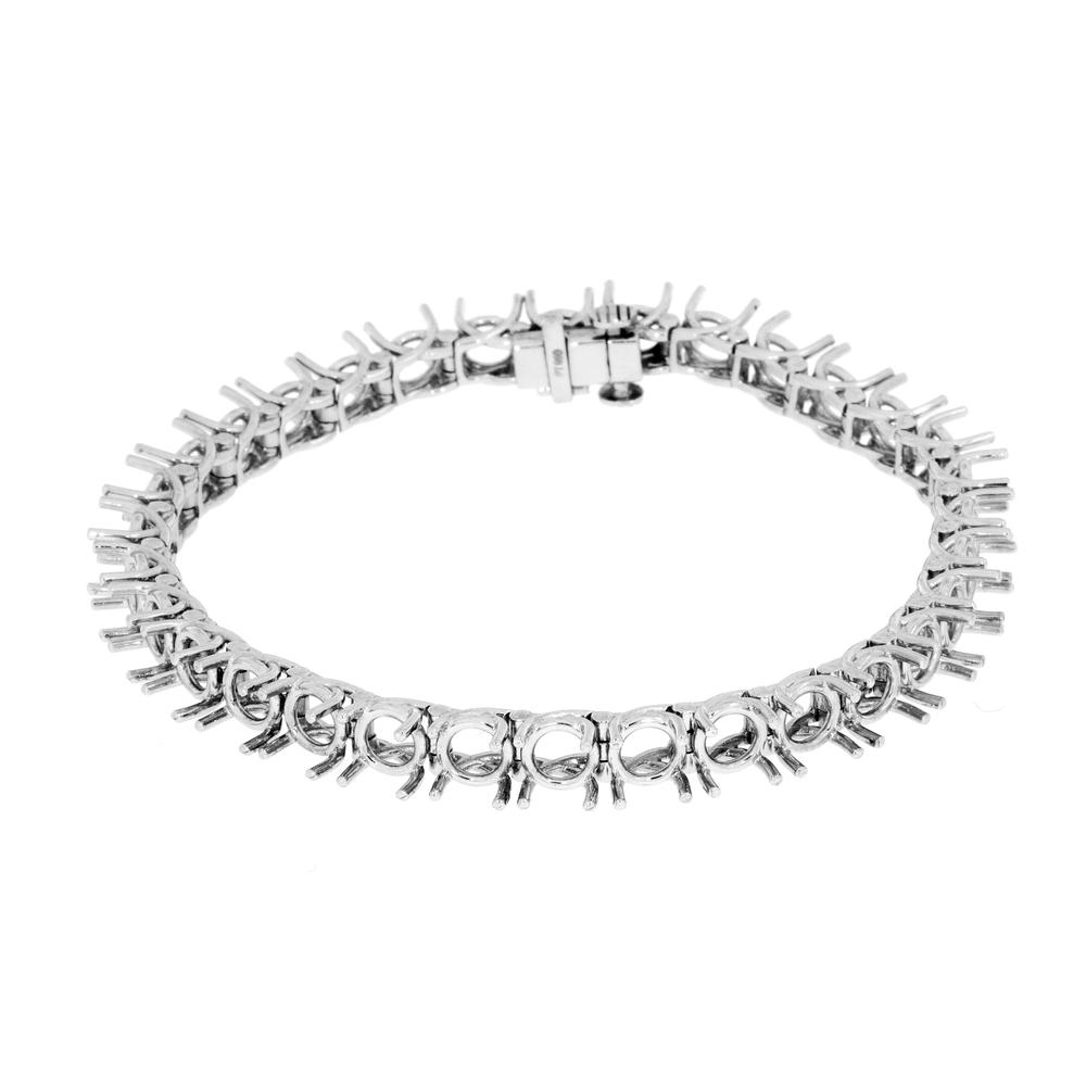 View TRELLIS FOUR PRONG TENNIS BRACELET